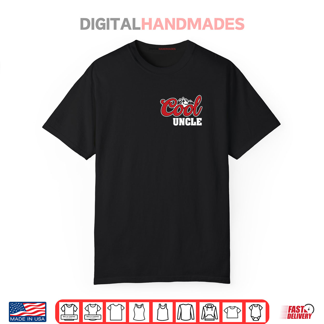 Cool Uncles Club Best Uncle Ever Funny Pocket Fathers Day Shirt Cool Uncles Club Best Uncle Ever Funny Pocket Fathers Day Shirt