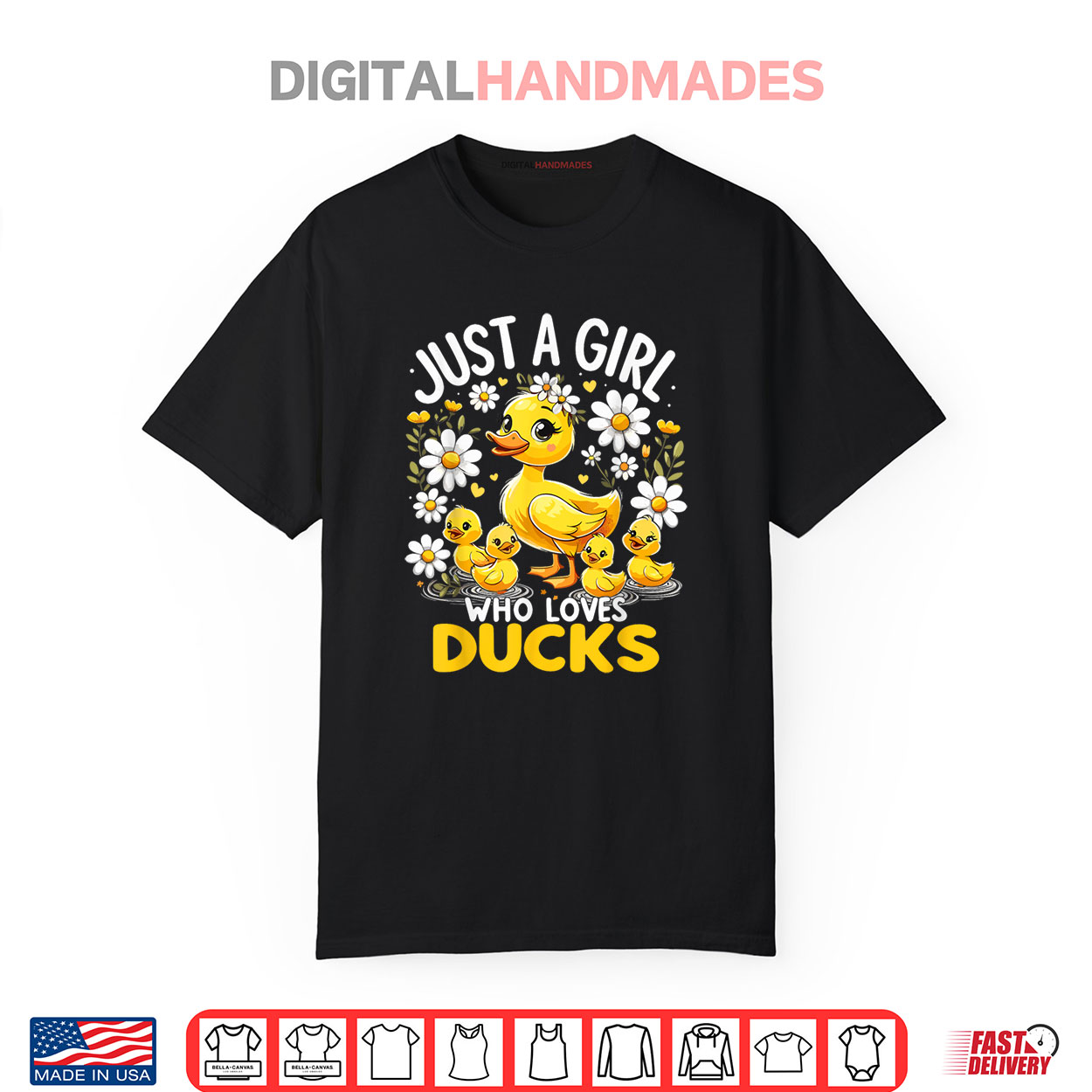 Trending Tees That Everyone’s Talking About — Get Yours Before They're Gone! 80 Cute Duck Lover Just A Girl Who Loves Ducks Shirt