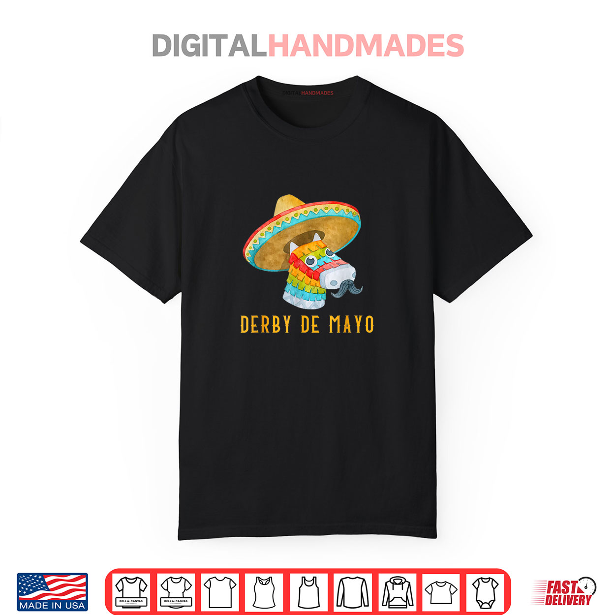 Derby de Mayo Kentucky Horse Race Mexico Pinata Mexican Shirt Derby de Mayo Kentucky Horse Race Mexico Pinata Mexican Shirt