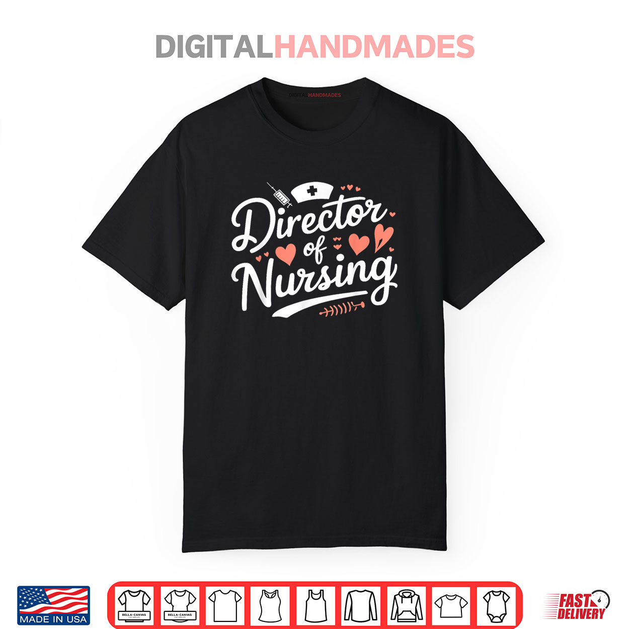 Director Of Nursing Cute Nurse Director Medical Love Funny Shirt Director Of Nursing Cute Nurse Director Medical Love Funny Shirt