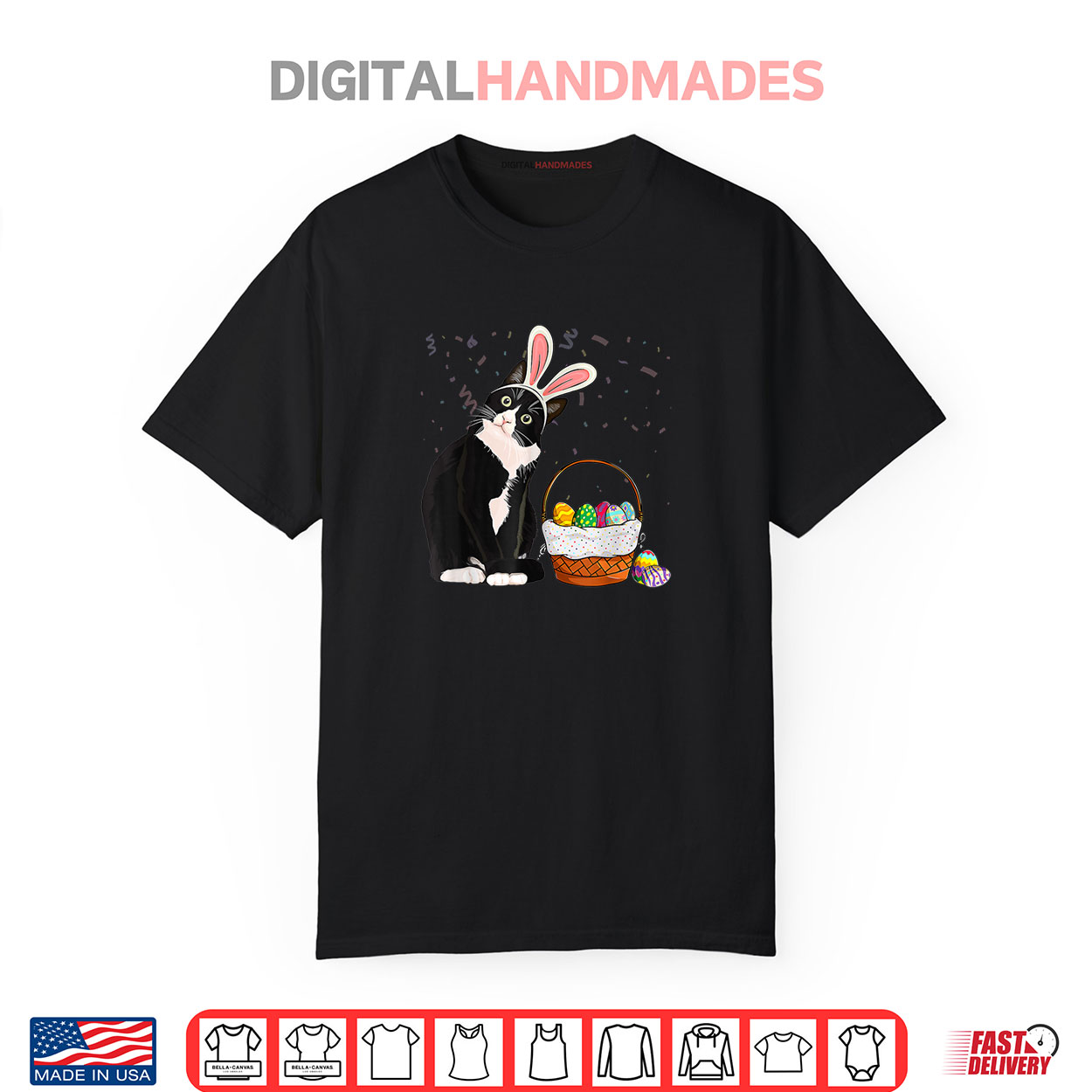 Easter Rabbit Cat Shirt Easter Rabbit Cat Shirt
