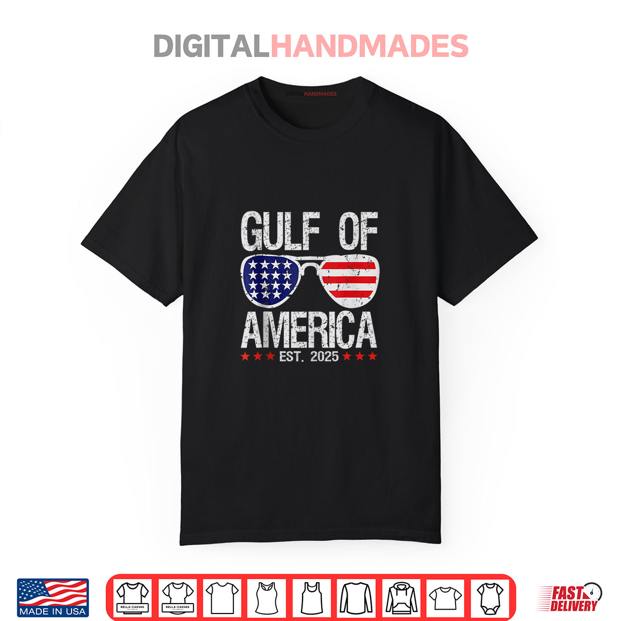 Gulf Of USA America Since 2025 4th Of July Sunglasses Shirt Gulf Of USA America Since 2025 4th Of July Sunglasses Shirt