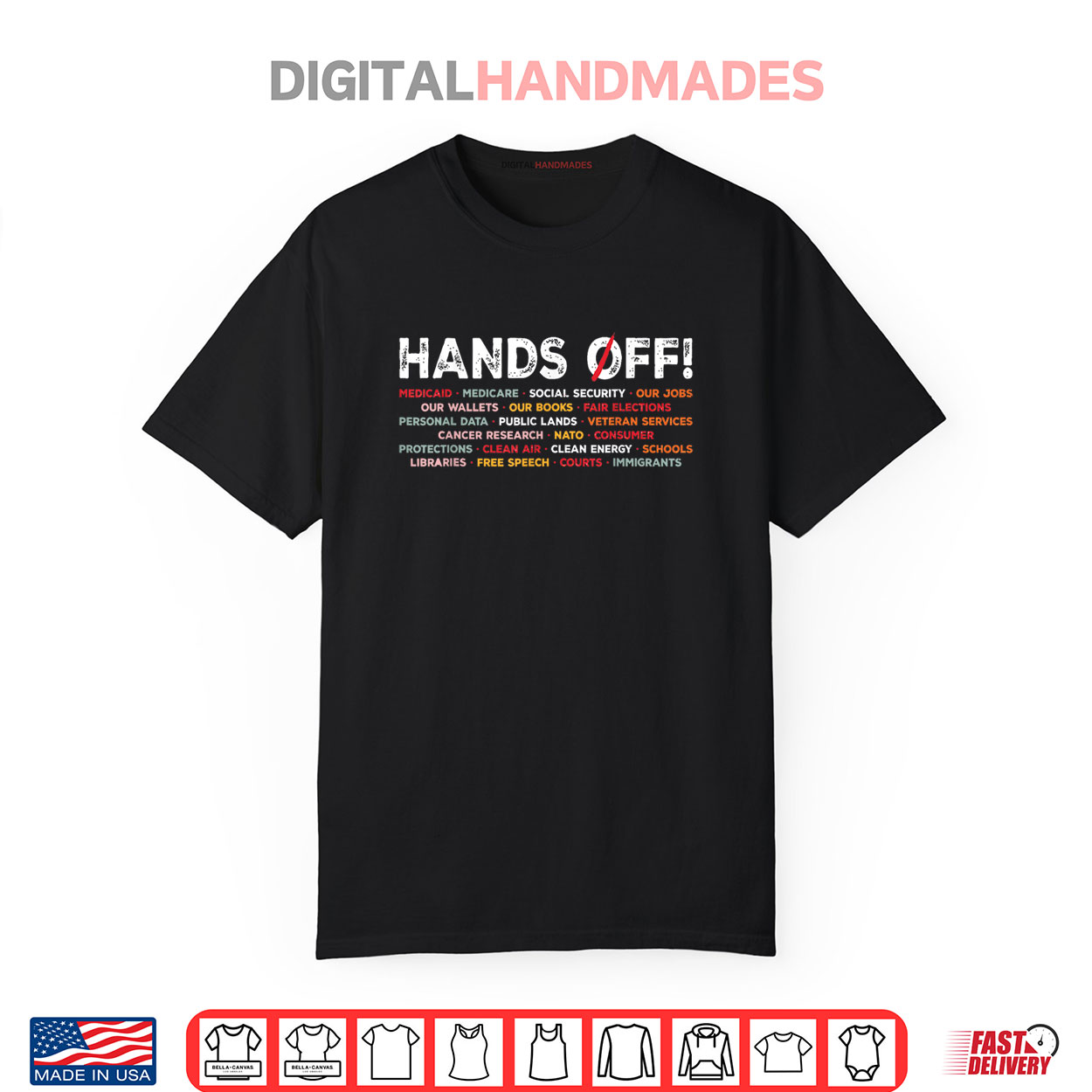 Hands Off Our Social Programs Stand Up for Justice Shirt Hands Off Our Social Programs Stand Up for Justice Shirt