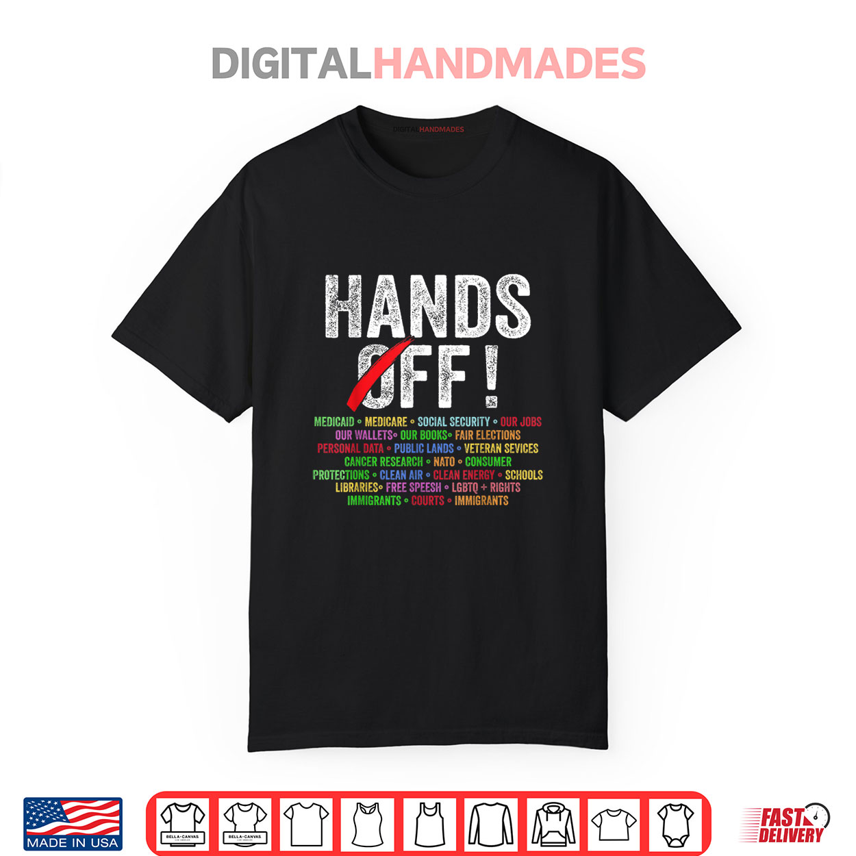 Hands Off Protest Social Security And Medicare Protest TShirt Hands Off Protest Social Security And Medicare Protest TShirt
