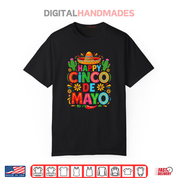 Happy Cinco de Mayo Fiesta Mexican Party Shirt