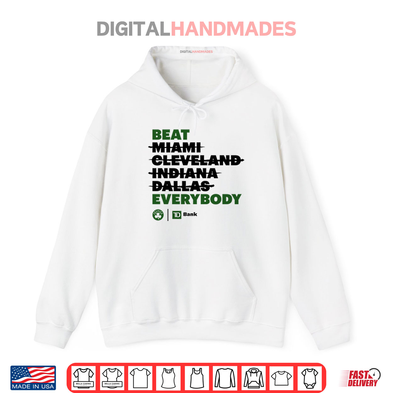 Boston Celtics Beat Everybody Shirt Boston Celtics Beat Everybody Shirt