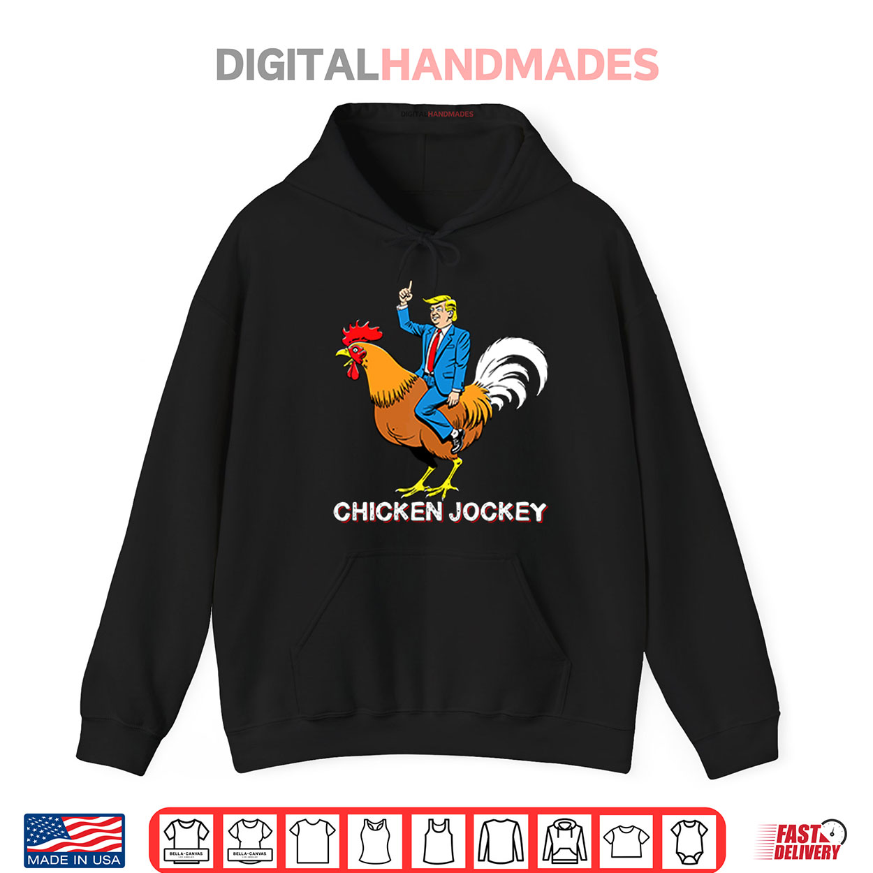 Chicken Jockey Funny Trump Shirt Chicken Jockey Funny Trump Shirt