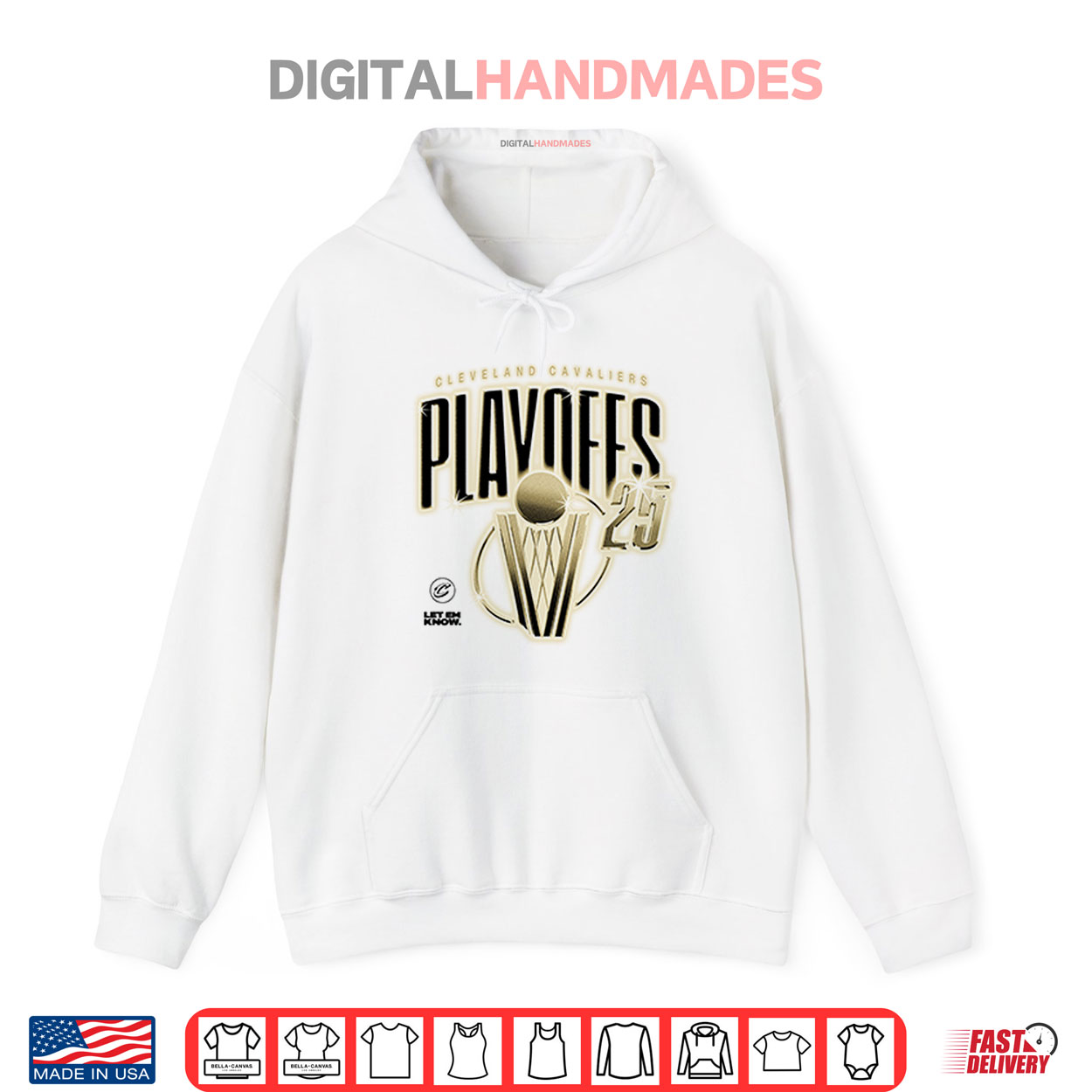 Cleveland Cavaliers Playoffs 2025 Let Em Know Shirt Cleveland Cavaliers Playoffs 2025 Let Em Know Shirt