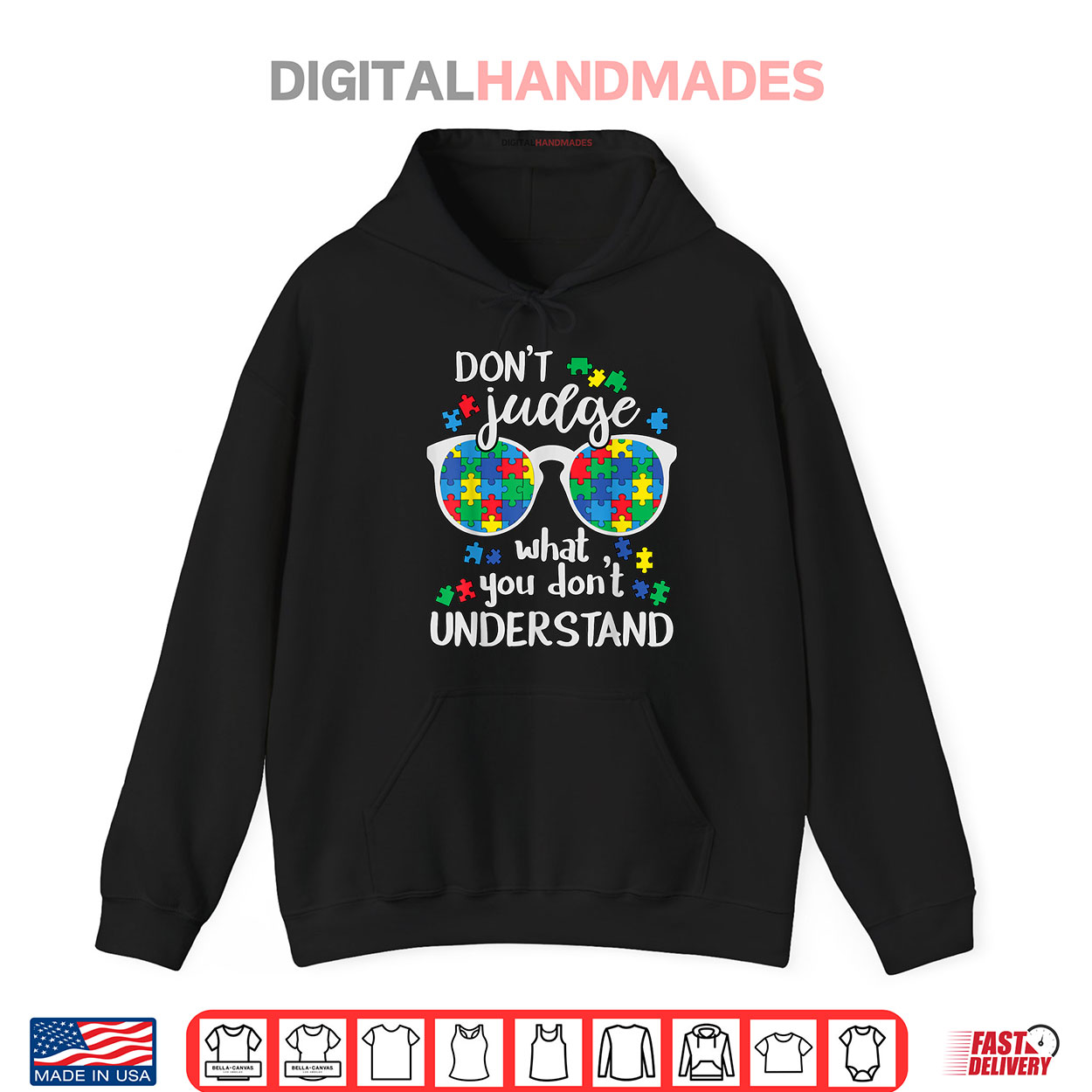 Don’t Judge Understand Love Autistic Kids Autism Awareness Shirt Don’t Judge Understand Love Autistic Kids Autism Awareness Shirt