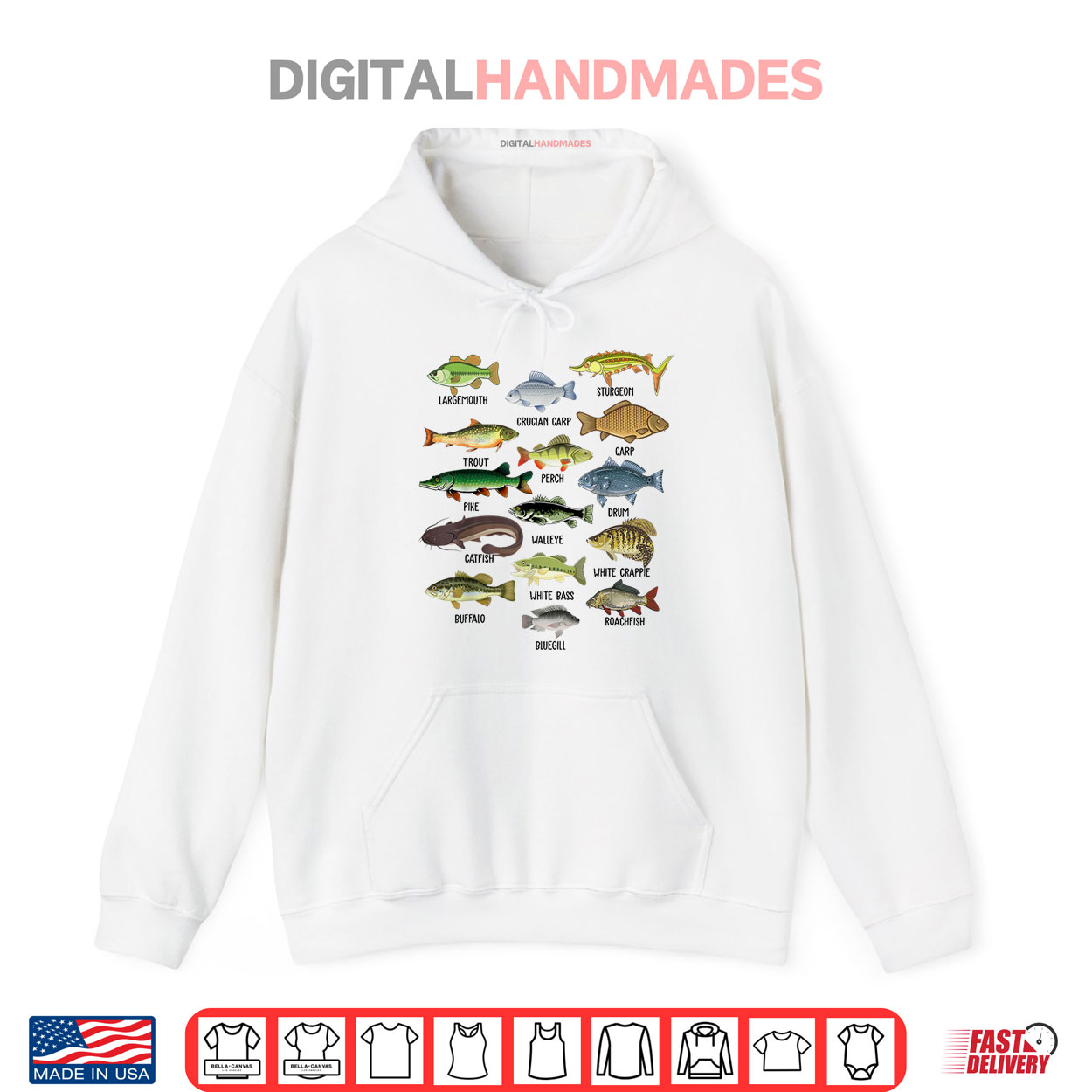 Fishing Shirt Types Freshwater Fish Fisherman Funny Bass Dad Shirt Fishing Shirt Types Freshwater Fish Fisherman Funny Bass Dad Shirt