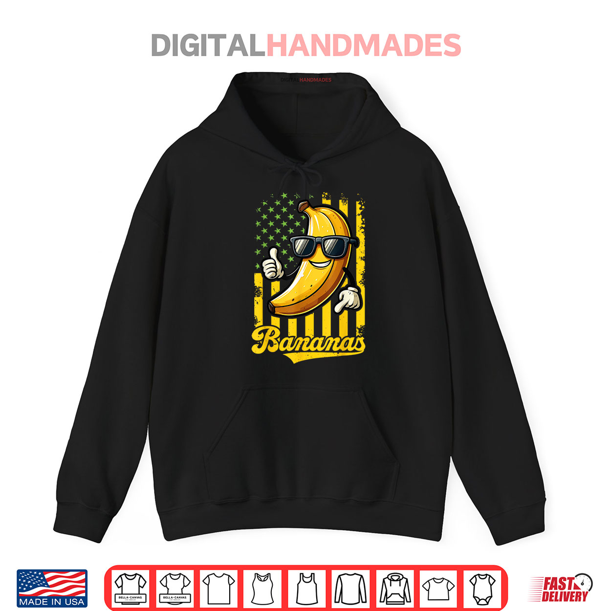 Graphic Bananas Proud Name Retro American Flag Bananas Lover Shirt Graphic Bananas Proud Name Retro American Flag Bananas Lover Shirt