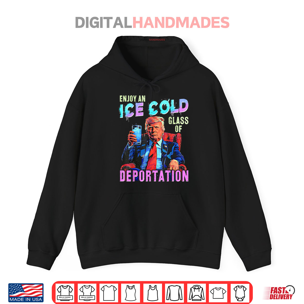 ICE Enjoy An Ice Cold Glass Of Deportation Shirt ICE Enjoy An Ice Cold Glass Of Deportation Shirt