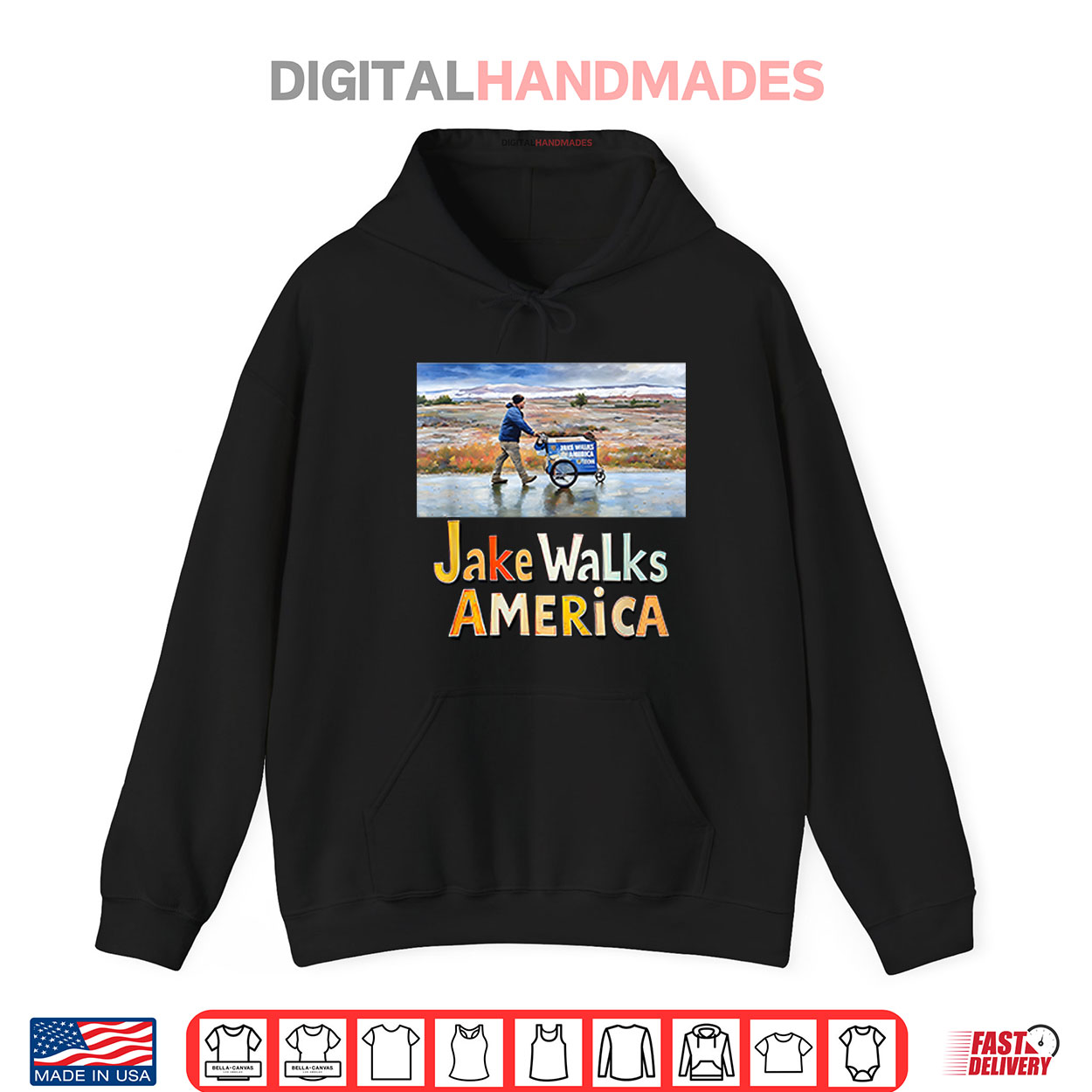 Jake Walks America Shirt Jake Walks America Shirt