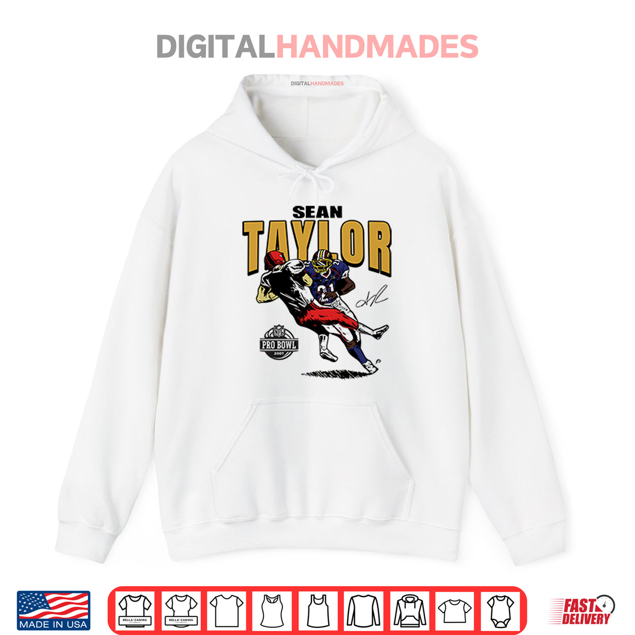 Sean Taylor Pro Bowl 2007 Shirt Sean Taylor Pro Bowl 2007 Shirt