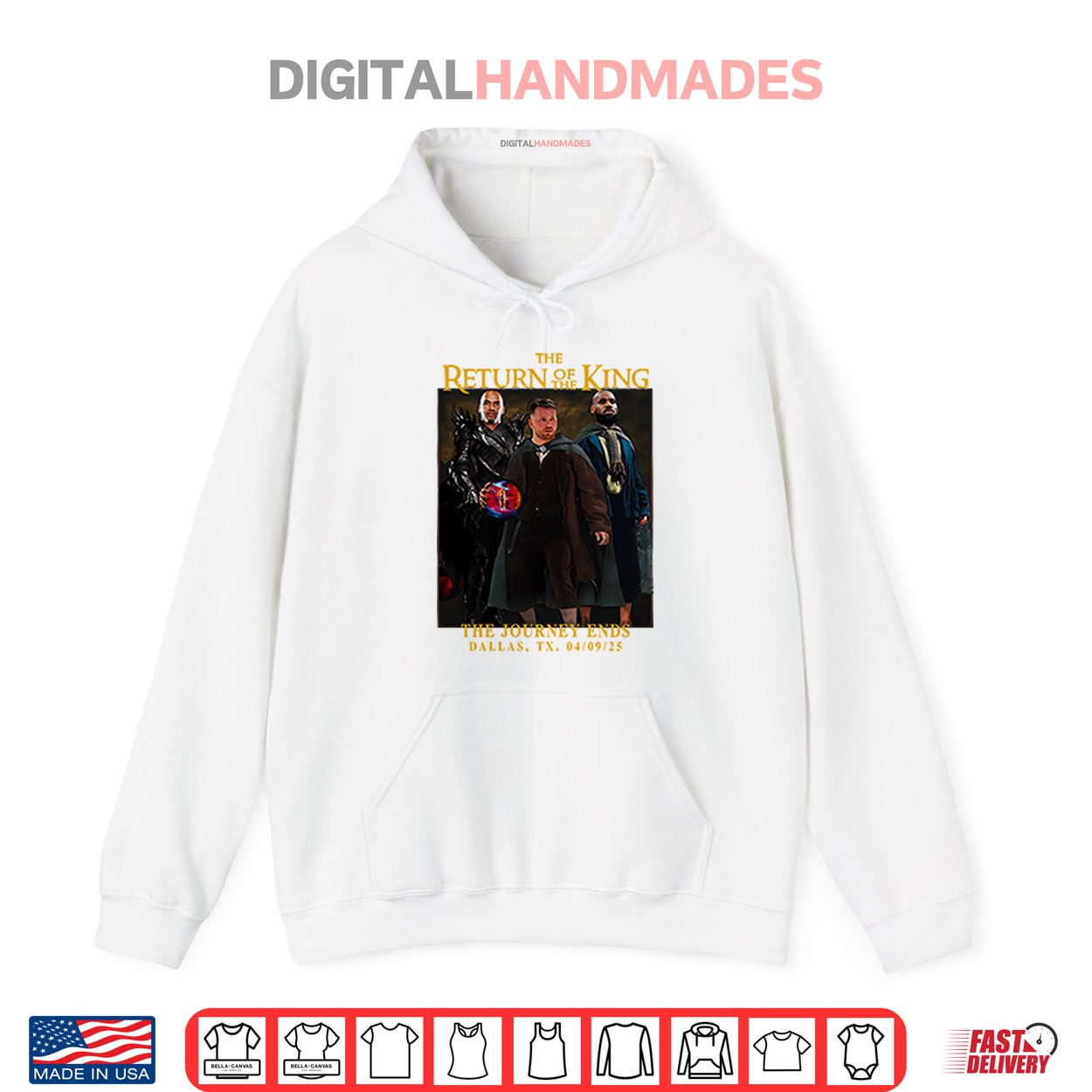 The Return Of The King The Journey Ends Dallas Shirt The Return Of The King The Journey Ends Dallas Shirt