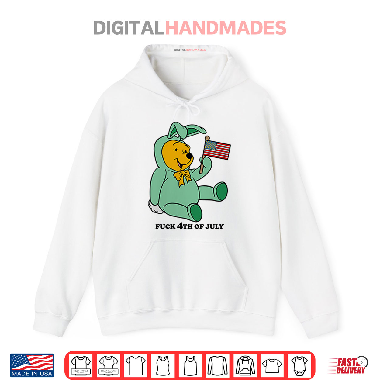Winnie The Pooh Fuck 4th Of July Shirt Winnie The Pooh Fuck 4th Of July Shirt