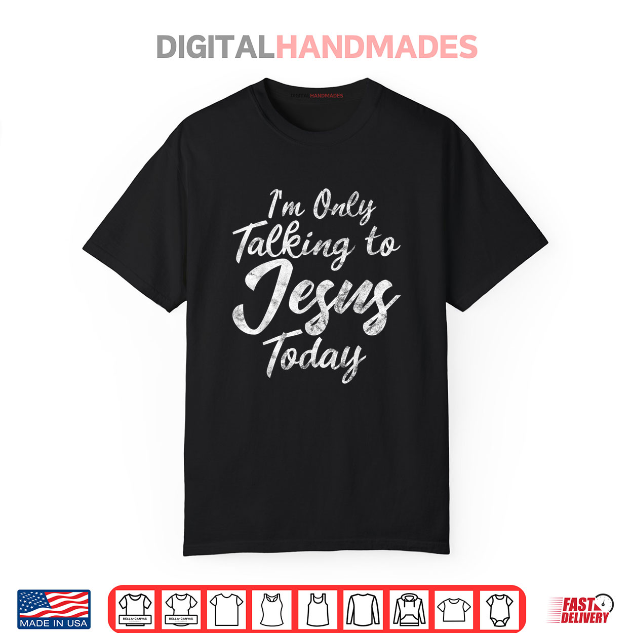 I’m Only Talking To Jesus Today Inspired Christian Gift Shirt I’m Only Talking To Jesus Today Inspired Christian Gift Shirt