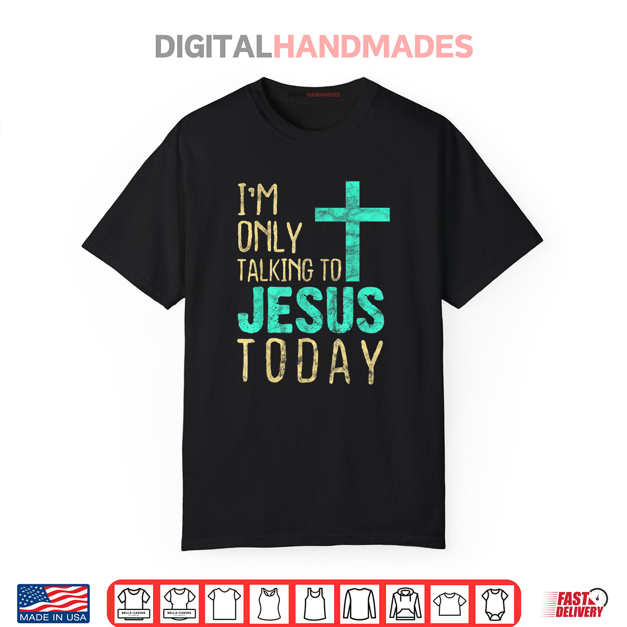 I’m Only Talking To Jesus Today Inspired Christian Shirt I’m Only Talking To Jesus Today Inspired Christian Shirt