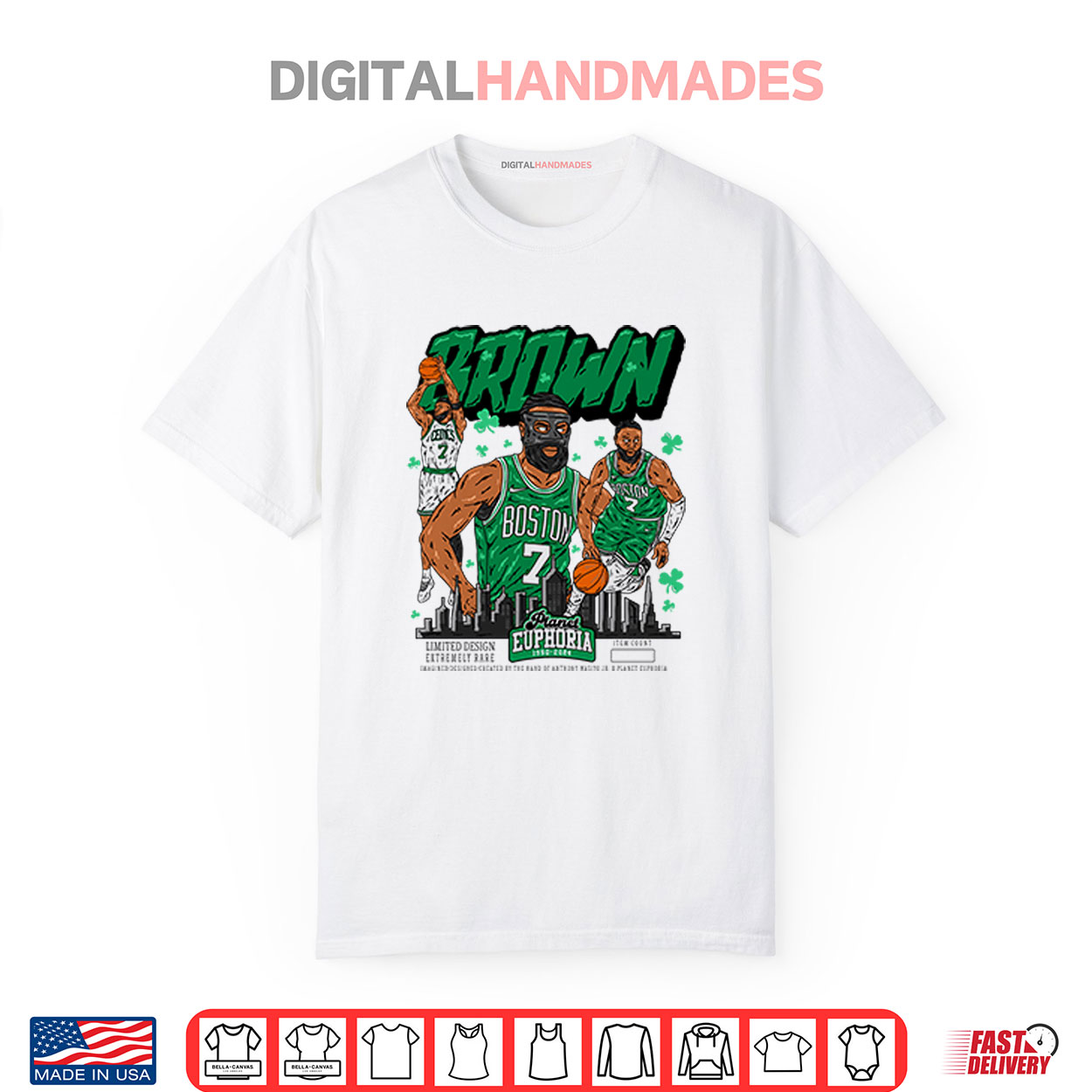 Jaylen Brown Boston Celtics Planet Euphoria Shirt Jaylen Brown Boston Celtics Planet Euphoria Shirt