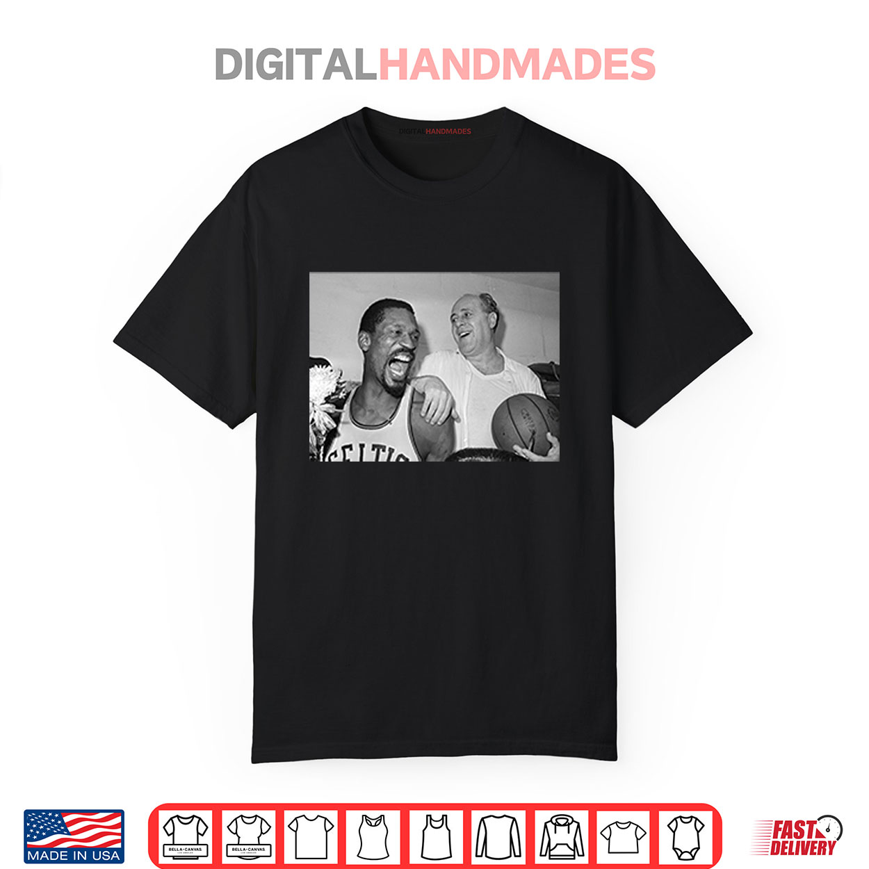 Joe Mazzulla Bill Russell And Red Auerbach Shirt Joe Mazzulla Bill Russell And Red Auerbach Shirt