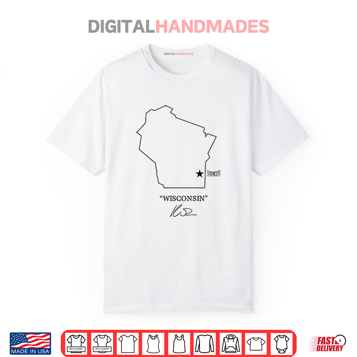 Milwaukee Bucks Bucks Wisconsin Shirt Milwaukee Bucks Bucks Wisconsin Shirt