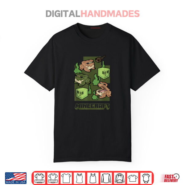 Minecraft Wild Frogs And Slimes Hanging Around In Swamp Shirt