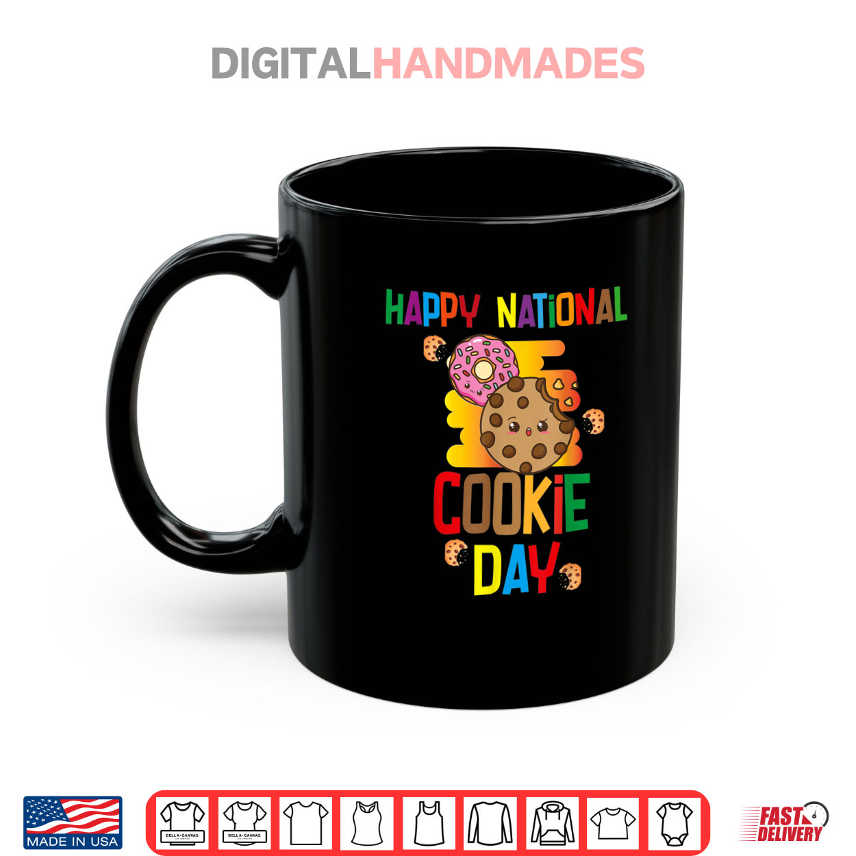 Happy National Cookie Day Chocolate Chip Cookie Shirt Happy National Cookie Day Chocolate Chip Cookie Shirt