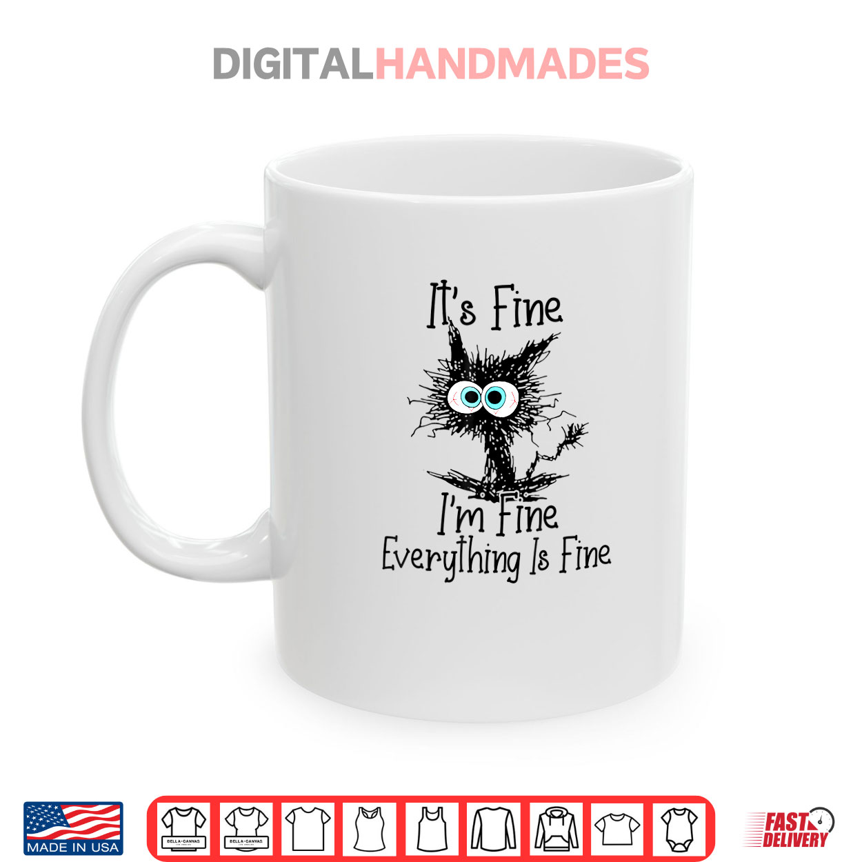 It’s Fine I’m Fine Everything Is Fine Shirt It’s Fine I’m Fine Everything Is Fine Shirt