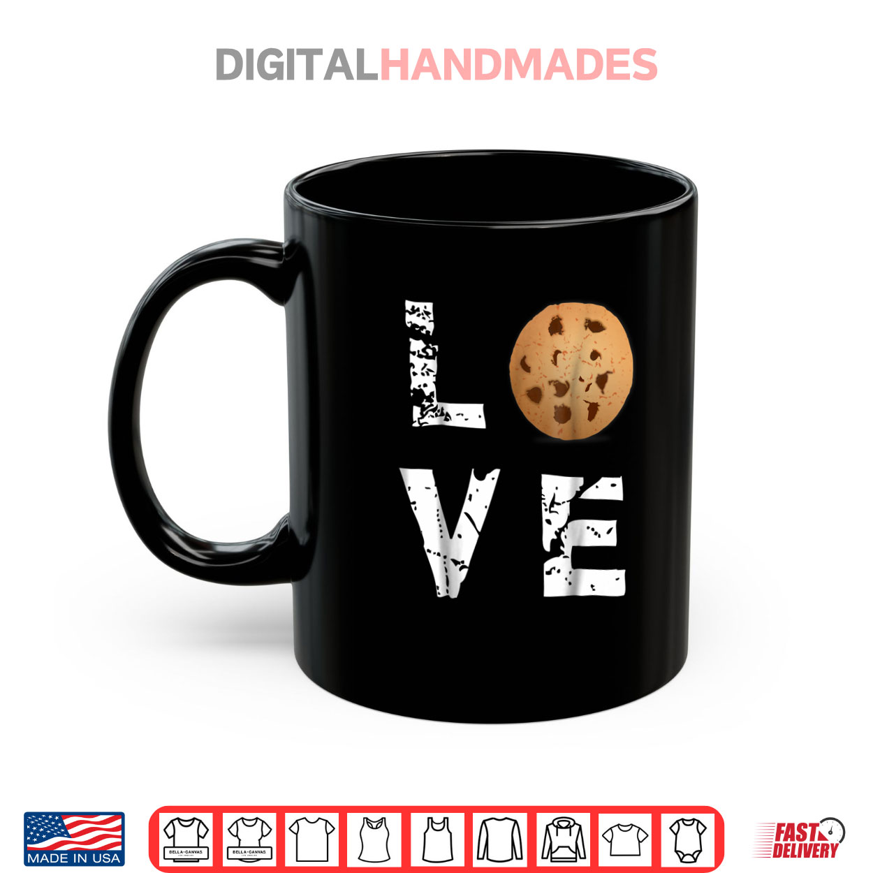 Love Chocolate Chip Cookie Funny Valentine’s Day Shirt Love Chocolate Chip Cookie Funny Valentine’s Day Shirt