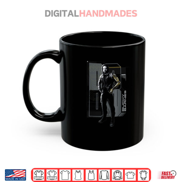 Marvel Studios Thunderbolts Team Spotlight Bucky Barnes T Shirt 3 Mug Marvel Studios Thunderbolts Team Spotlight Bucky Barnes T Shirt
