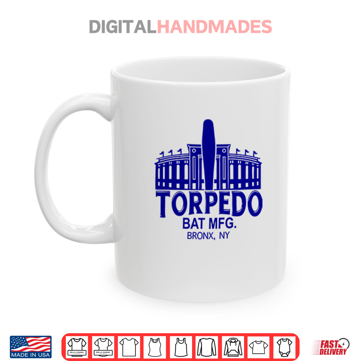 Torpedo Bat MFG Bronx NY Shirt Torpedo Bat MFG Bronx NY Shirt