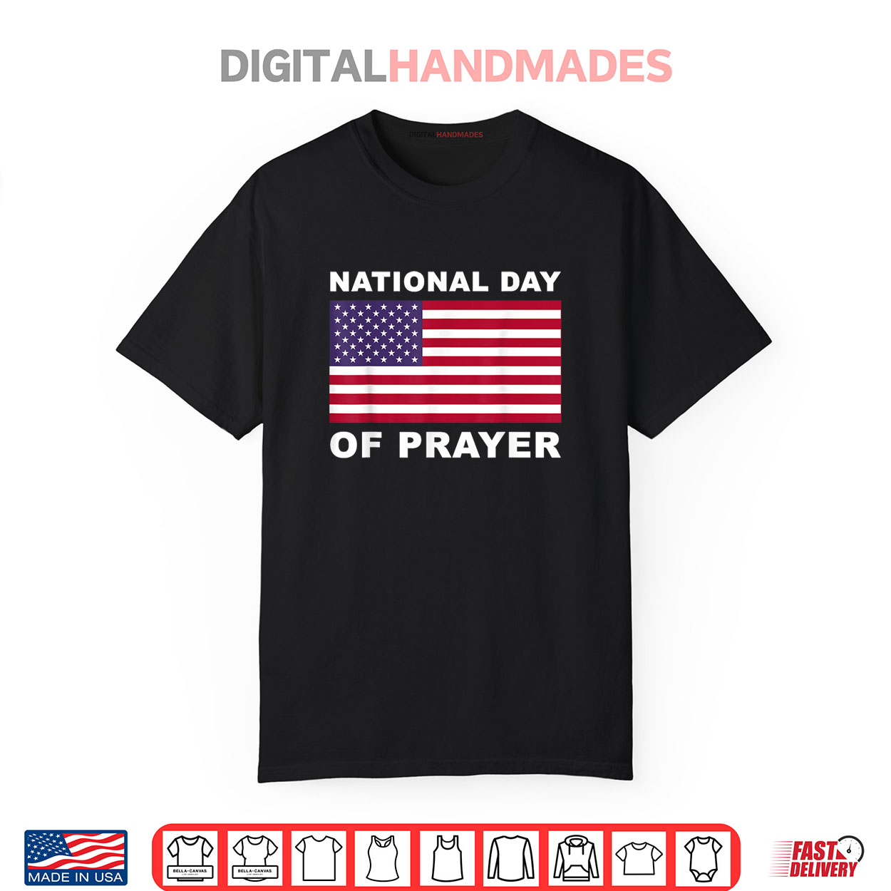 National Day Of Prayer USA Flag Christian Shirt National Day Of Prayer USA Flag Christian Shirt
