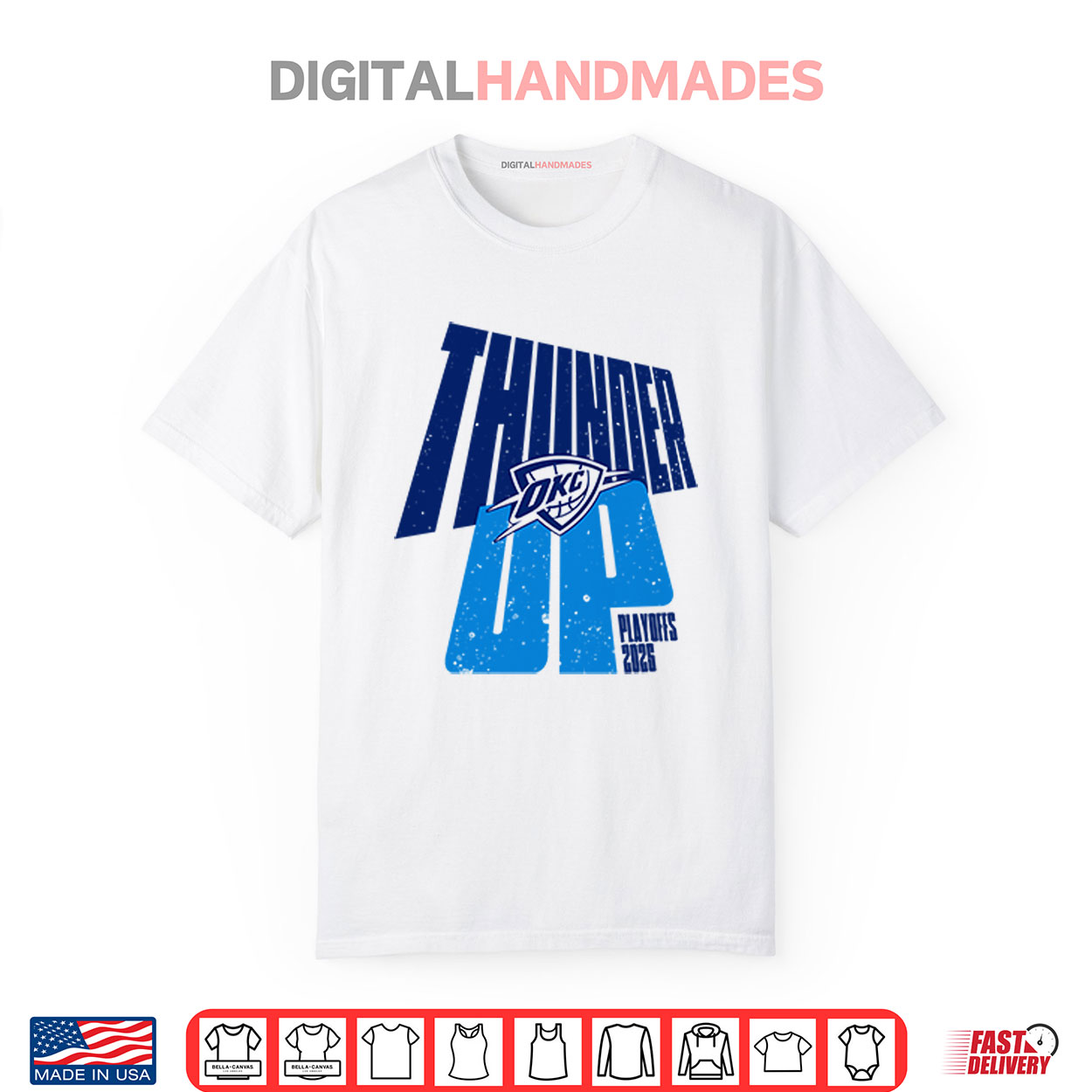 Oklahoma City Thunder Up Playoffs 2025 Shirt Oklahoma City Thunder Up Playoffs 2025 Shirt