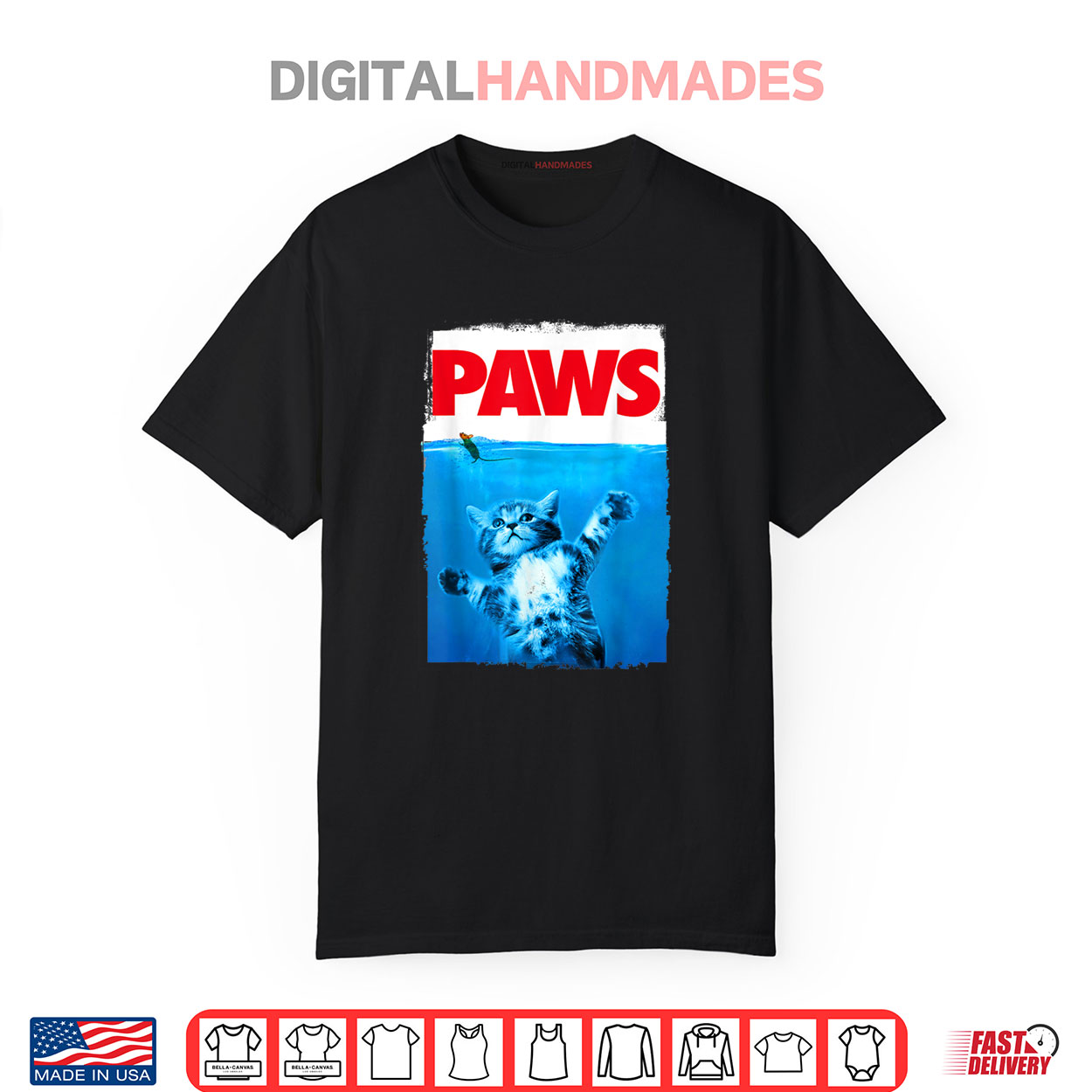 Paws Cat and Mouse Top Cute Funny Cat Lover Parody Shirt Paws Cat and Mouse Top Cute Funny Cat Lover Parody Shirt