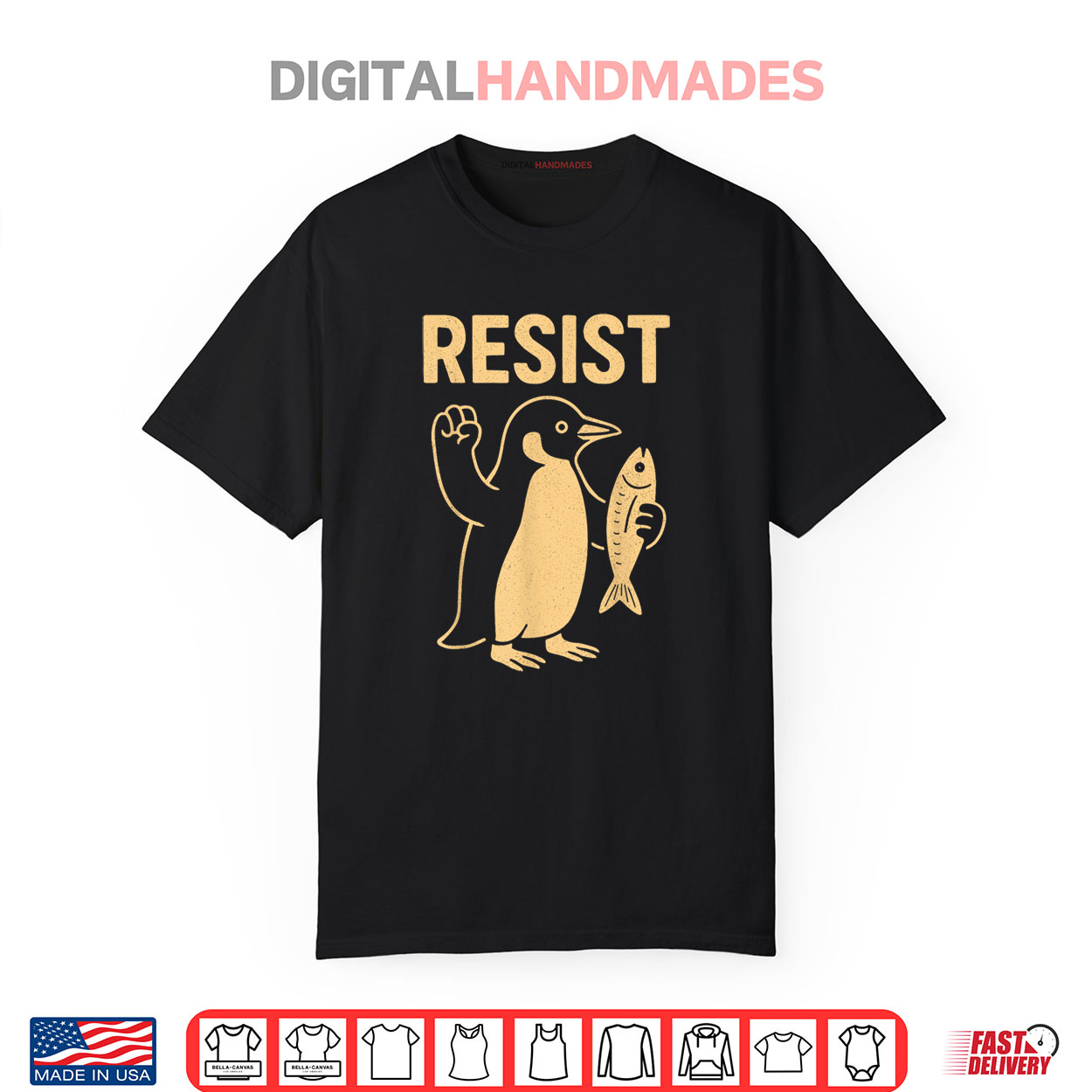 Penguin Resist Penguins Protest Against Tariffs Shirt Penguin Resist Penguins Protest Against Tariffs Shirt