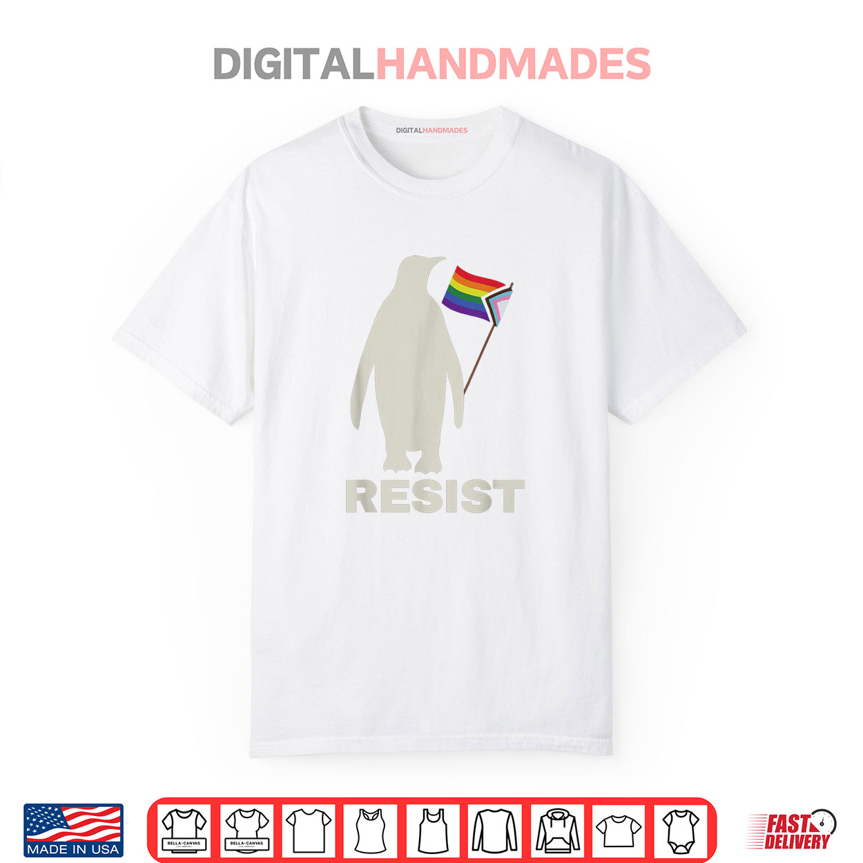 Penguins Protest Against Tariffs Funny Penguin Shirt Penguins Protest Against Tariffs Funny Penguin Shirt