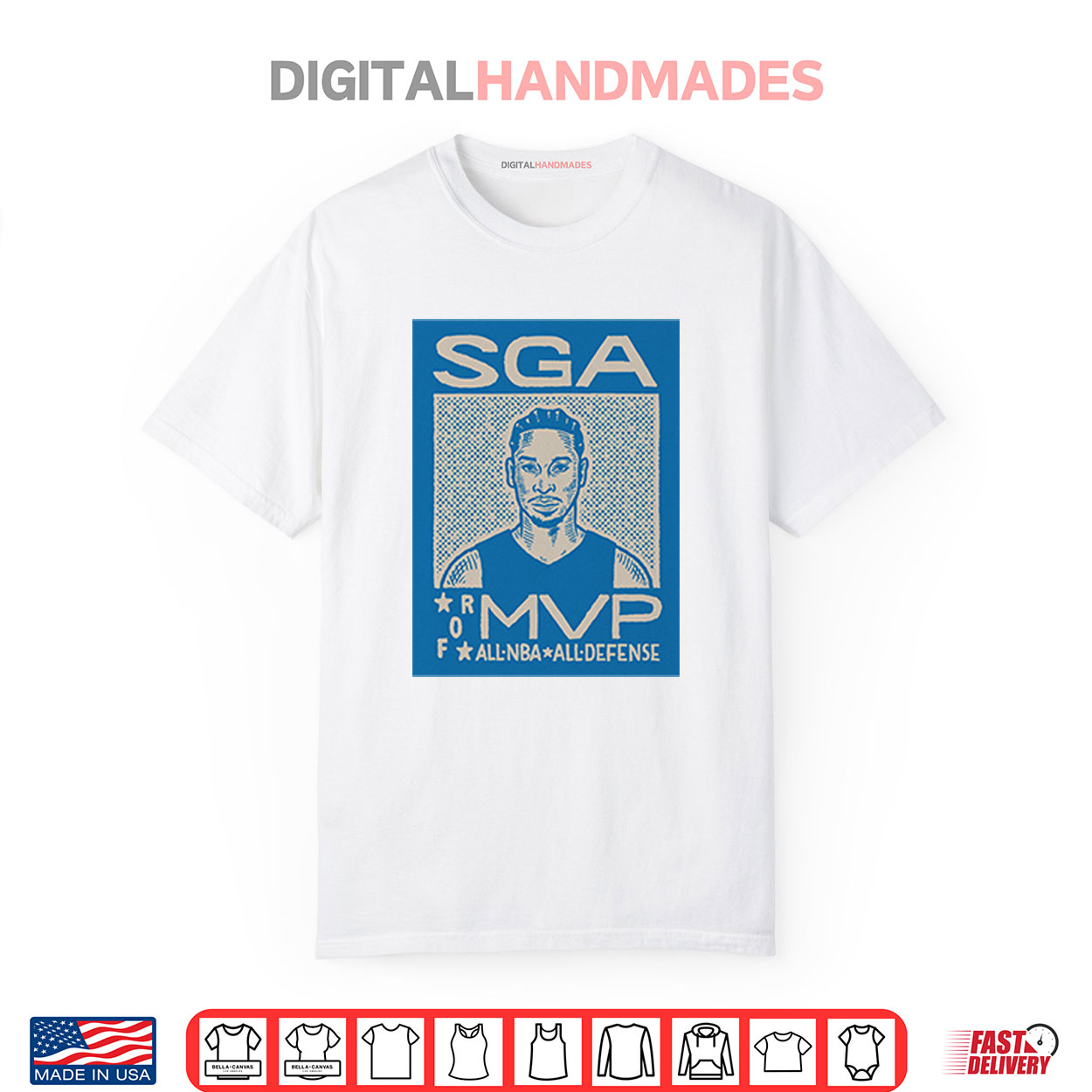 SGA Shai Gilgeous Alexander For MVP All NBA All Defense Shirt SGA Shai Gilgeous Alexander For MVP All NBA All Defense Shirt