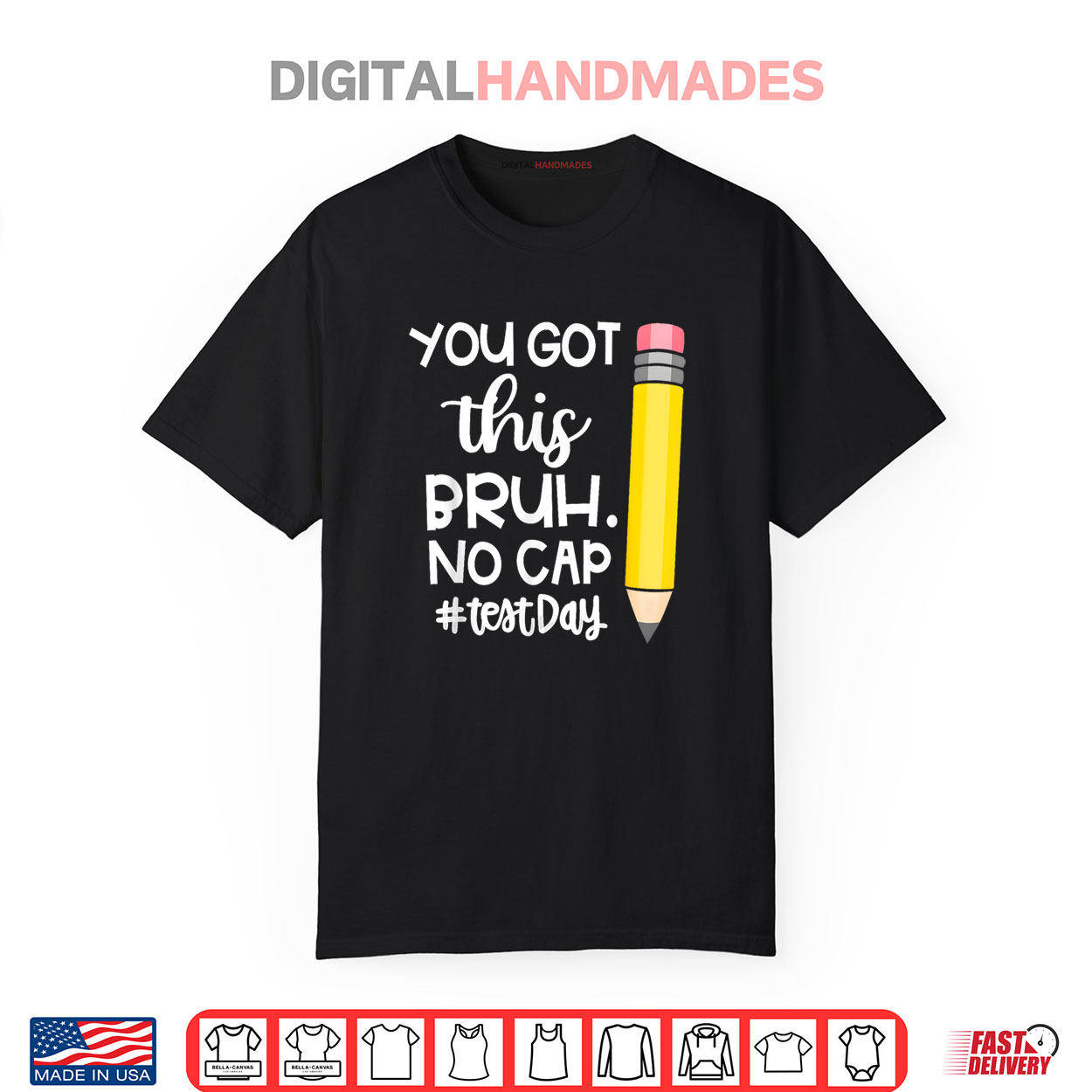 Staar State Testing Day Motivation You Got This Bruh No Cap Shirt Staar State Testing Day Motivation You Got This Bruh No Cap Shirt