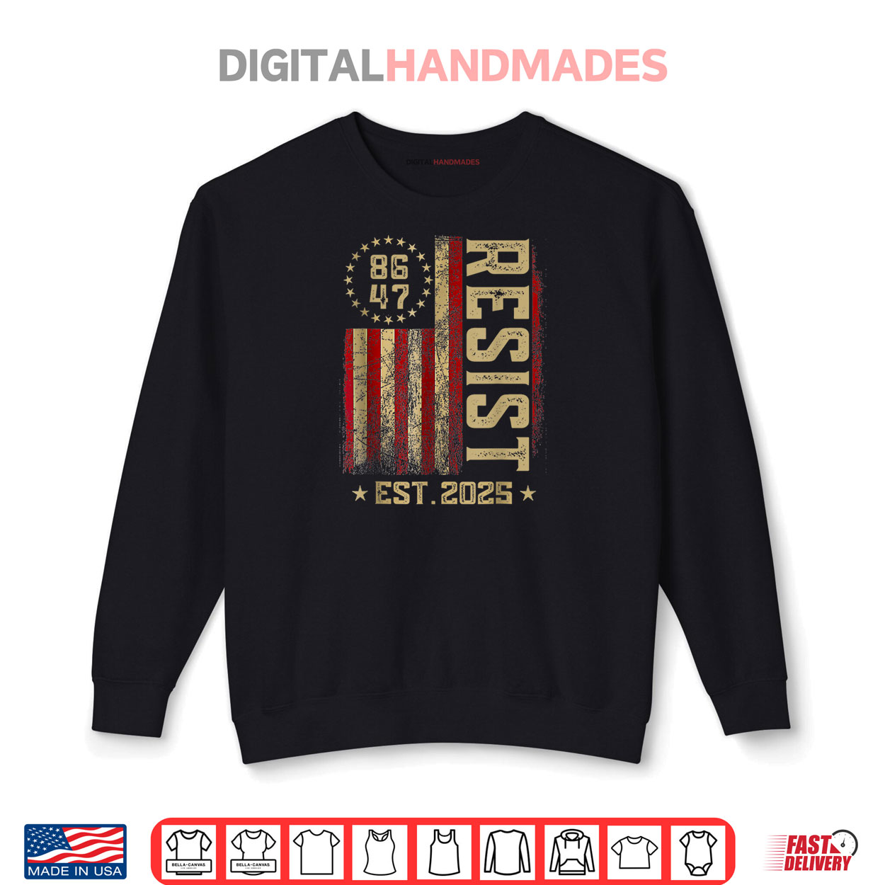 86 47 Anti Trump Resist Impeach Trump Impeach 47 US Flag Shirt 86 47 Anti Trump Resist Impeach Trump Impeach 47 US Flag Shirt