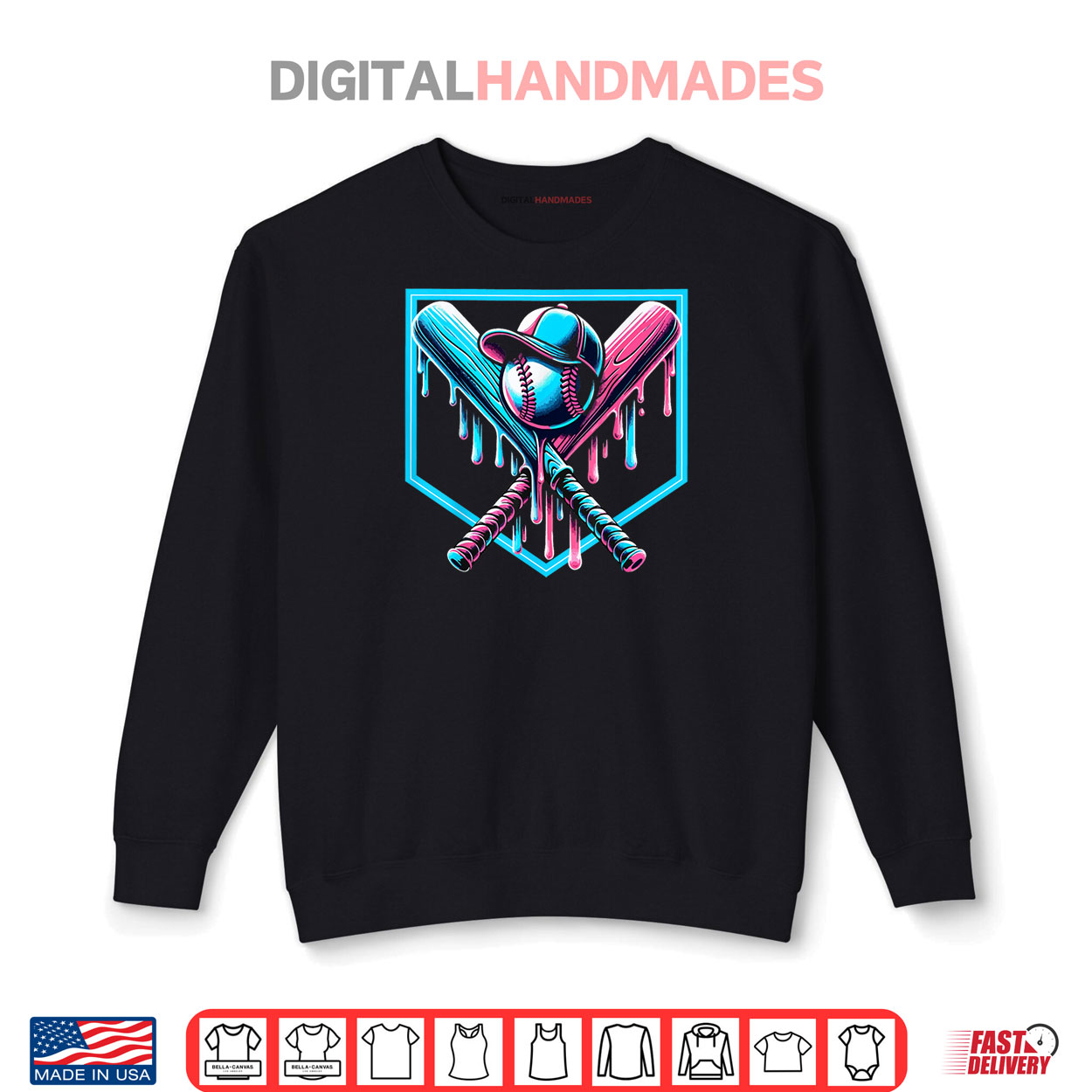 Baseball Home Plate Drip Boys Baseball Bat Shirt Baseball Home Plate Drip Boys Baseball Bat Shirt