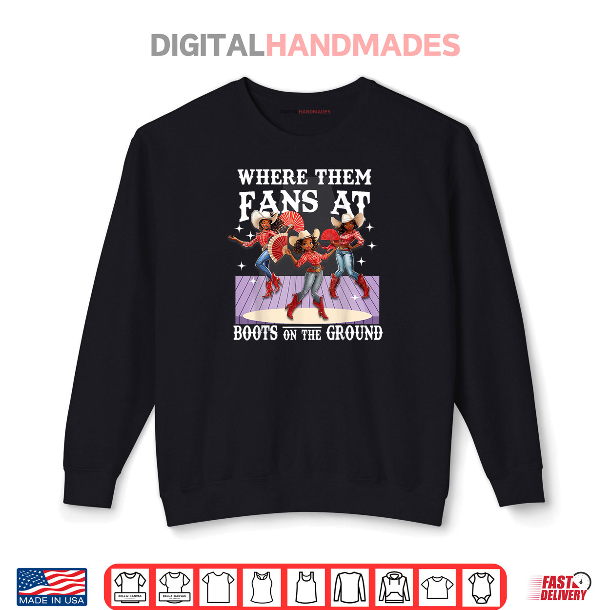 Boots On The Ground Where Them Fans At Funny Shirt Boots On The Ground Where Them Fans At Funny Shirt