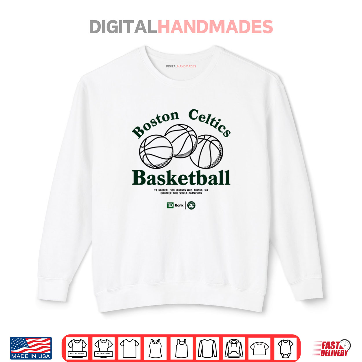 Boston Celtics Basketball Eighteen Time World Champions Shirt Boston Celtics Basketball Eighteen Time World Champions Shirt