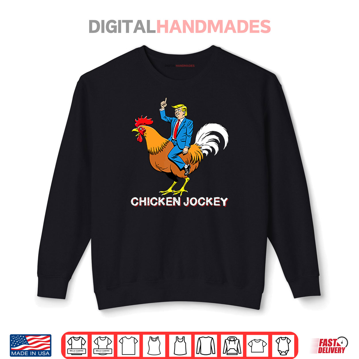 Chicken Jockey Funny Trump Shirt Chicken Jockey Funny Trump Shirt