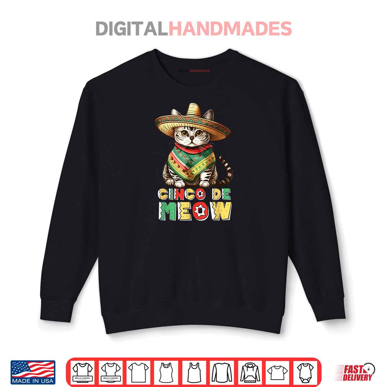 Cinco De Mayo Funny Mexican Cat Sombrero Poncho Shirt Cinco De Mayo Funny Mexican Cat Sombrero Poncho Shirt