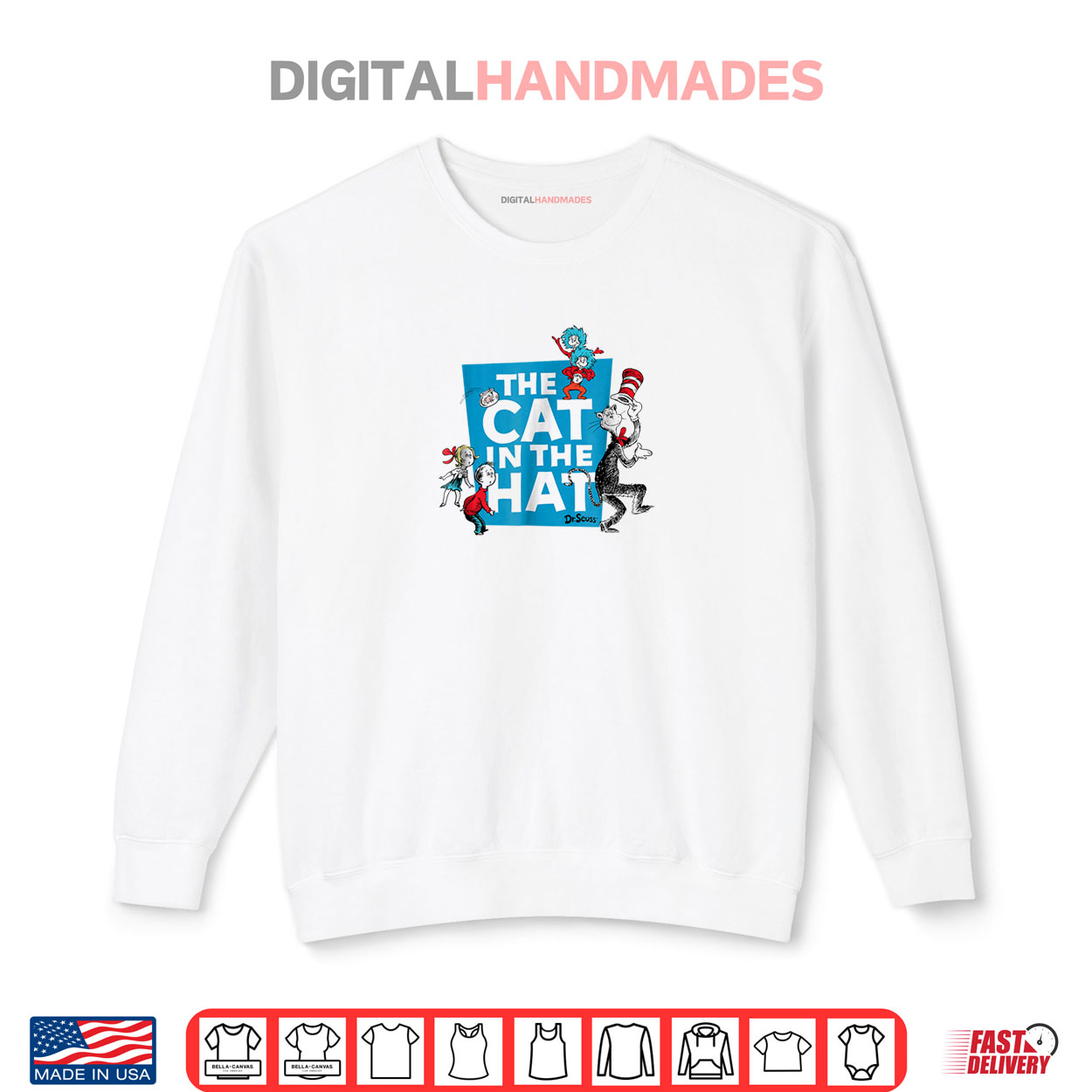 Dr Seuss The Cat in the Hat Characters Shirt Dr Seuss The Cat in the Hat Characters Shirt