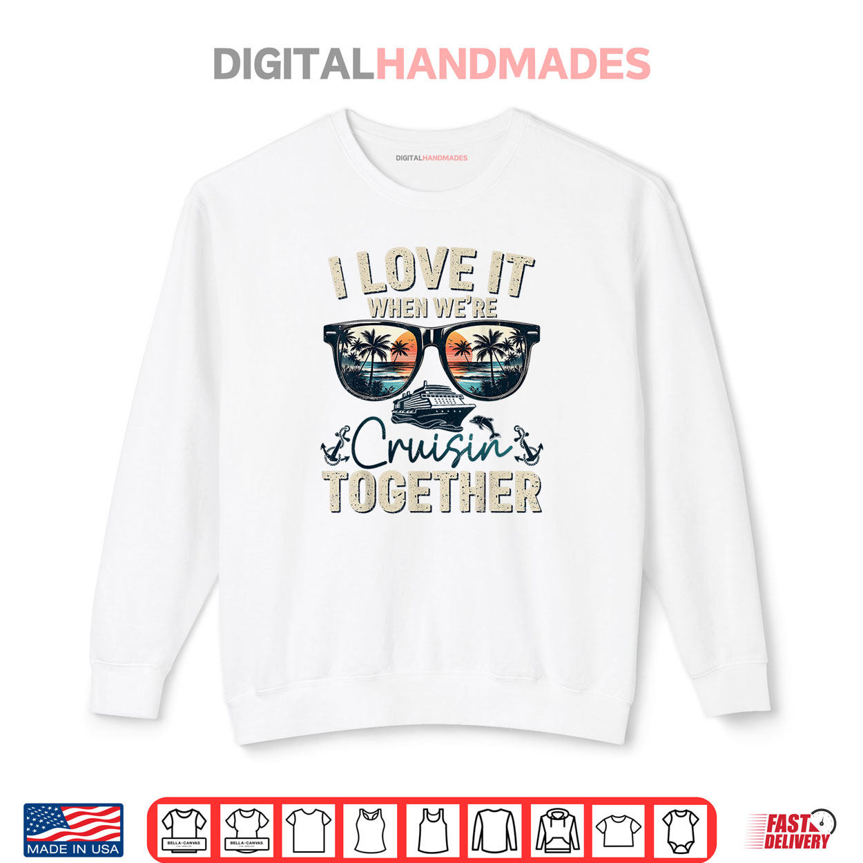 Family Cruise 2025 I Love It Cruisin Together Couple Matching Family Shirt Family Cruise 2025 I Love It Cruisin Together Couple Matching Family Shirt