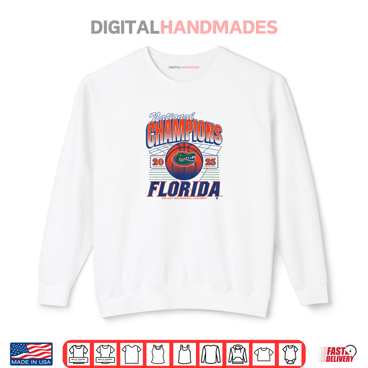 Florida Gators Basketball_ 2025 NCAA Champions Grid Shirt Florida Gators Basketball_ 2025 NCAA Champions Grid Shirt