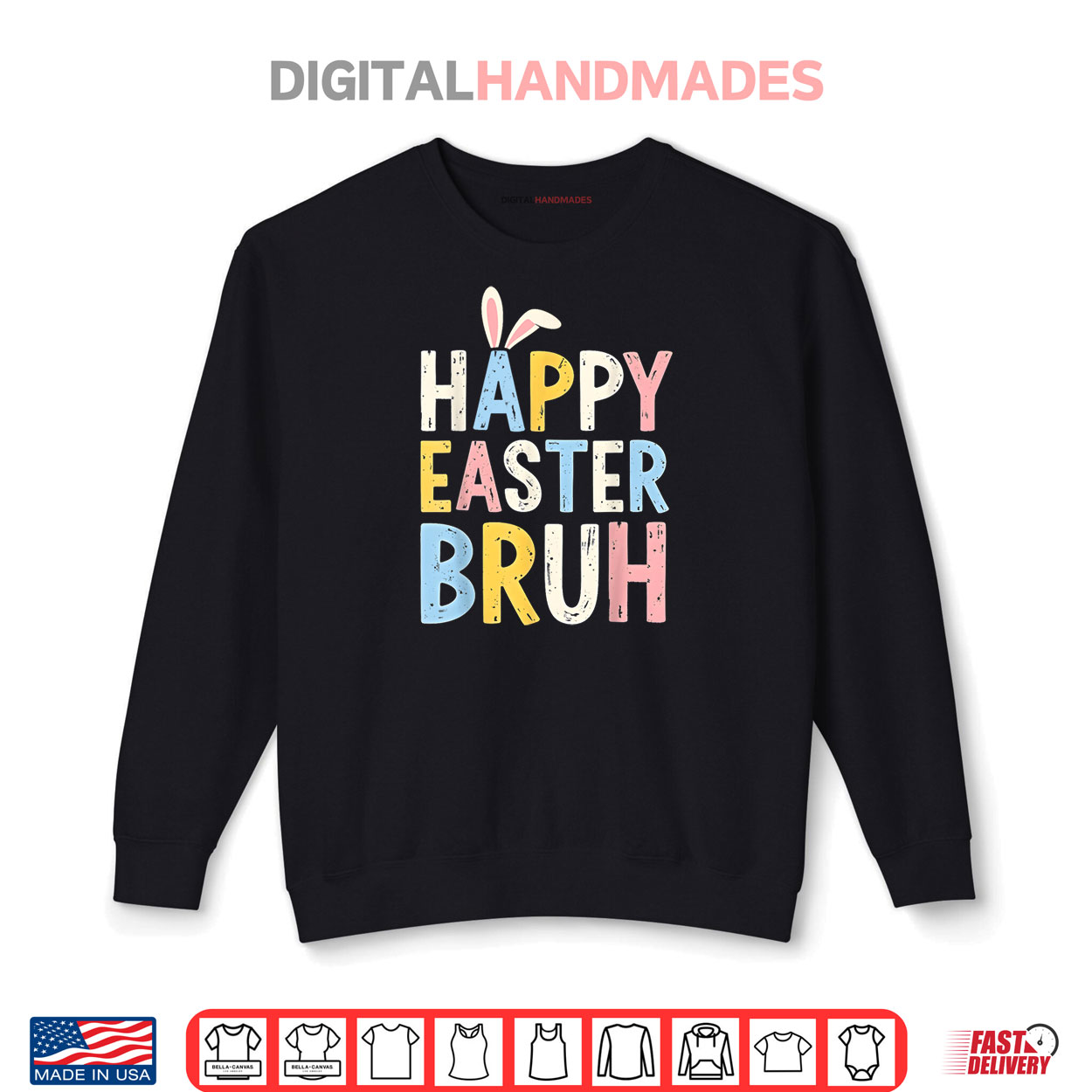 Happy Easter Bruh Meme Funny Bunny Eggs Shirt Happy Easter Bruh Meme Funny Bunny Eggs Shirt