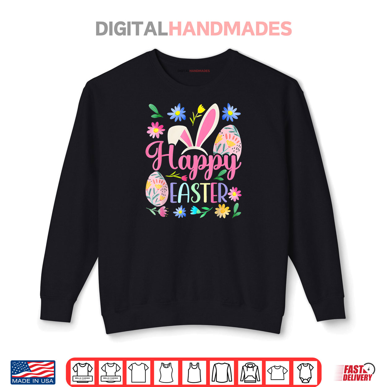 Happy Easter Bunny Spring Easter Egg Easter Shirts For Women Shirt Happy Easter Bunny Spring Easter Egg Easter Shirts For Women Shirt