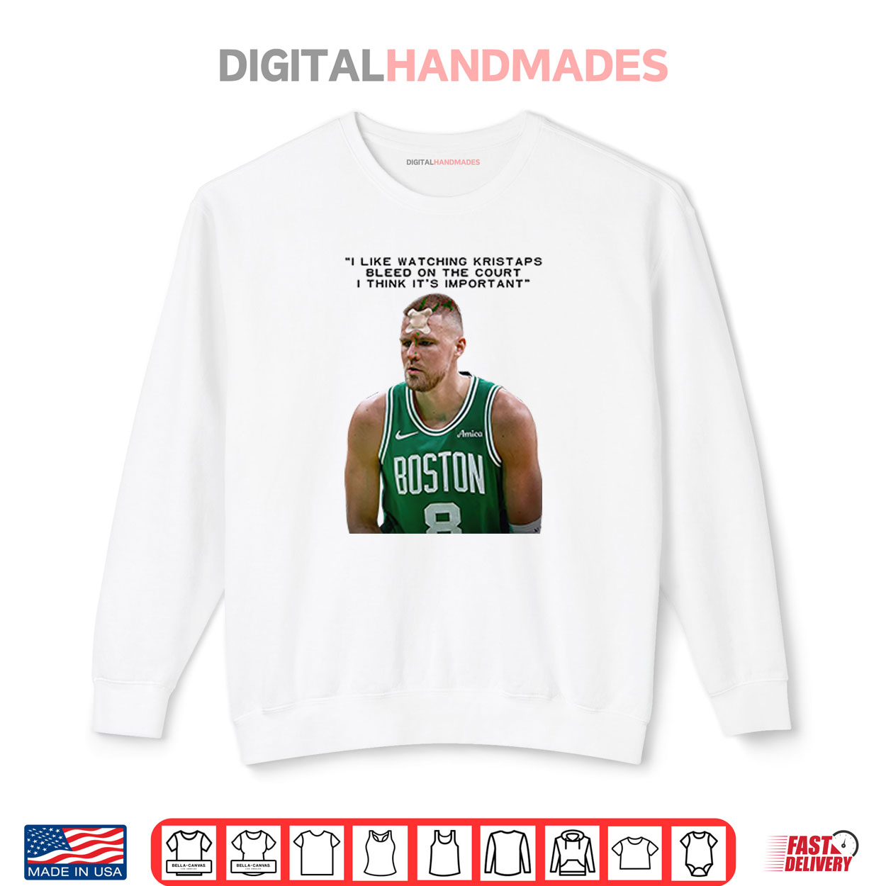 I Like Watching Kristaps Bleed On The Court I Think It’s Important Shirt I Like Watching Kristaps Bleed On The Court I Think It’s Important Shirt